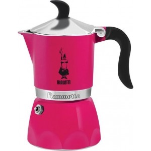 Bialetti Fiammetta Vrijstaand Handmatig Manual drip coffee maker 3kopjes Fucsia