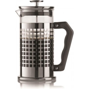 Bialetti French Press Trendy - Glas -  RVS - 1ltr