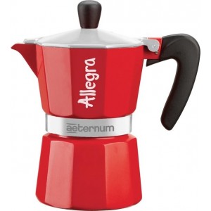 Bialetti Allegra Rood - 180ml - 3 kops