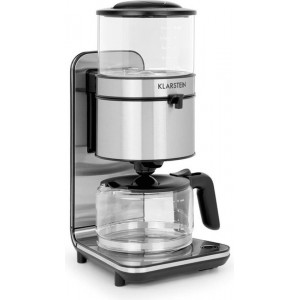 Soulmate koffiezetapparaat met filter 1800W - rvs/glas