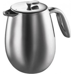 Bodum Columbia Cafetiere RVS Mat 1L