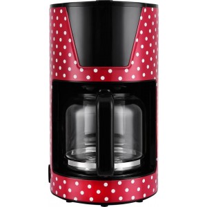 KALORIK TKG CM 1045.1 RWD - Koffiezetapparaat - Rood/Wit - 900 W