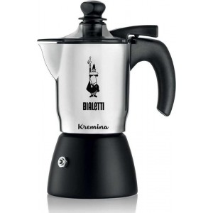 Bialetti 5410 Moka pot Zwart, Zilver