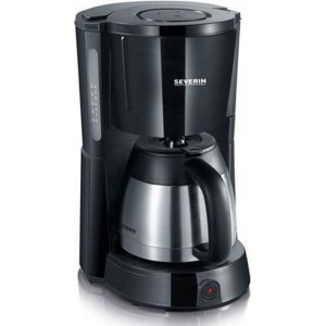 Severin KA 4131 - Koffiezetapparaat "Select Black" met thermoskan