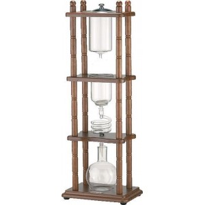 Klassieke Dutch Coffee maker / cold drip koffie toren - 750ml - rechthoekig model