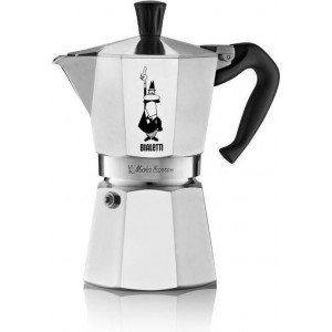 Bialetti MOKA EXPRESS DIAMOND 6 TZ (270 ML) SZARA