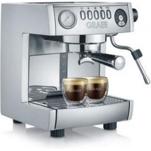 Graef ES 850 Vrijstaand Half automatisch Espressomachine 2.5l 2kopjes Zilver koffiezetapparaat