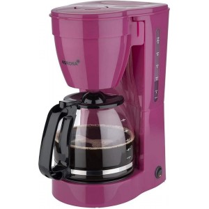 Korona 10119 - koffiezetapparaat - 1.5 liter - 12 kopjes- roze