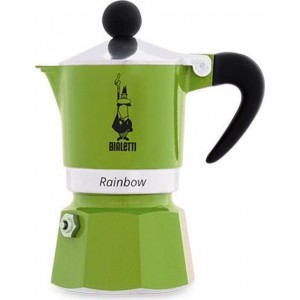 Bialetti Rainbow Groen Percolator 200ml – 3 kops