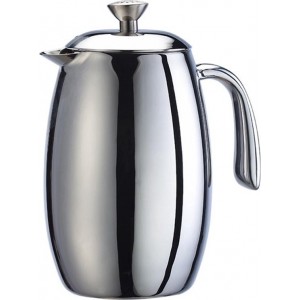 Café de Tiamo French Press dubbelwandig, 800ml