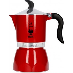 Bialetti Fiammetta Manual drip Coffee Maker - 3 kopjes - Rood