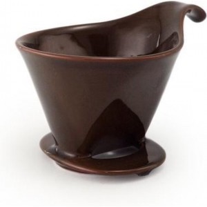 Zero Japan Ceramic dripper Large bruin