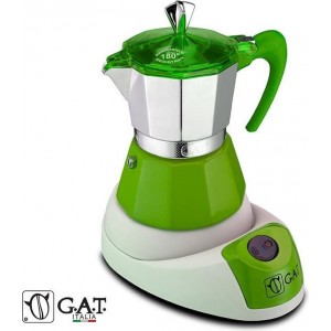 G.A.T. Italia Fanta Groen 6 kops - Elektrische percolator