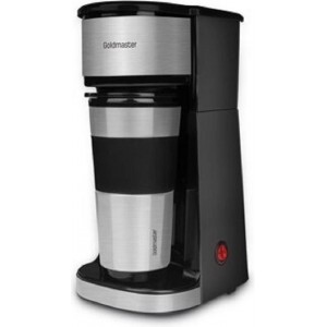 Goldmaster GM7351-Filter koffiemachine- Passion to Go- 750W- 300 ml- Rvs Zwart