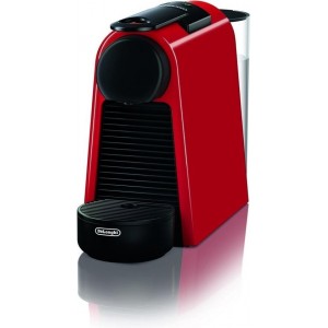 DeLonghi Essenza Mini EN 85.R - Koffiecupmachine - Zwart/rood