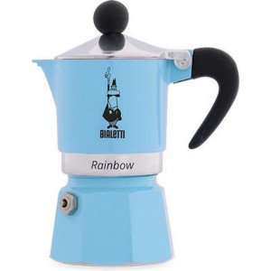 Bialetti Rainbow Azzurro Percolator 200ml – 3 kops