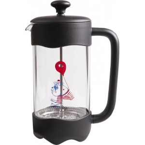 Biggdesign- Mr. Allright 1 Man- French Press-350ML-Borosilicaat