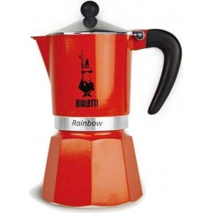 Bialetti Rainbow Rood Percolator 300ml – 6 kops