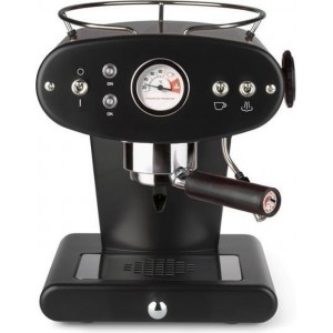 illy X1 Ground - Pistonmachine - Zwart (voor gemalen koffie)