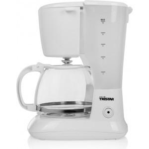 Tristar CM-1252 Koffiezetapparaat – Inhoud: 1.25 liter – Druppelstop - Wit