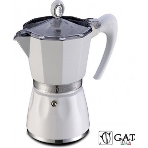 G.A.T. Italia Bella Wit Percolator 6 kops