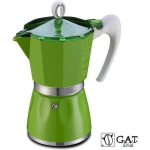 G.A.T. Italia Bella Groen Percolator 3 kops