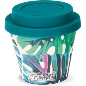 Idrink Reisbeker Jungle 90 Ml Bamboe Groen