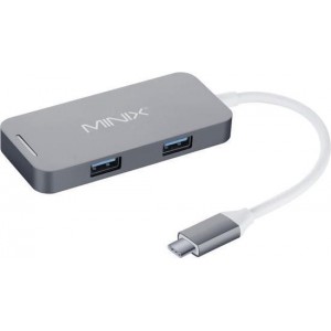 MINIX NEO C Mini USB Type C USB Type C + 2 x USB 3.0 + HDMI Grijs