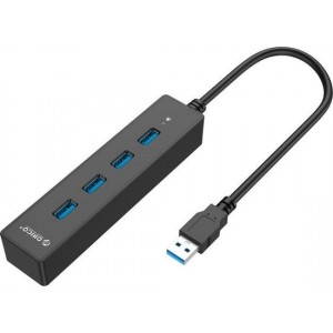 Orico USB 3.0 Hub  4x USB 3.0 poorten - Zwart