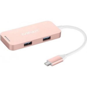 MINIX NEO C Mini USB Type C USB Type C + 2 x USB 3.0 + HDMI Roze