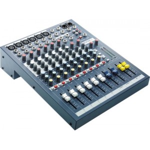 Soundcraft EPM6 8channels 20 - 20000Hz Blauw