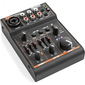 Power Dynamics PDM-D301BT 3-Kanaals USB Mixer met Bluetooth