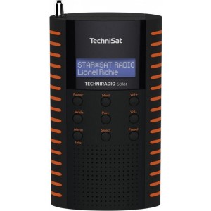 Technisat TechniRadio Solar zwart/oranje