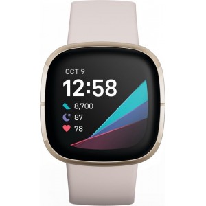 Fitbit Sense - Smartwatch - Wit