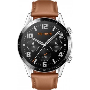 Huawei Watch GT 2 - Smartwatch - 46mm - Bruin