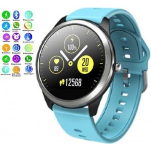 Belesy® Dual - Smartwatch - blauw