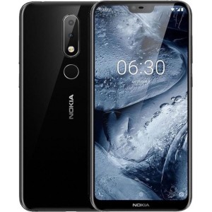 Nokia 6.1 Plus - 64GB - Black - Dual Sim