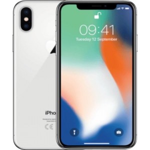 Apple iPhone X - Refurbished door Cirres - 64GB - Zilver - A Grade