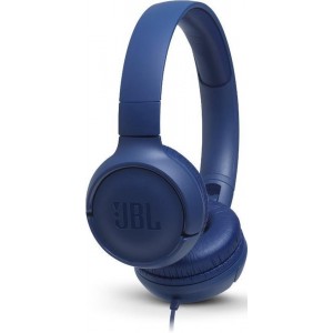 JBL T500 Blauw - On-ear koptelefoon