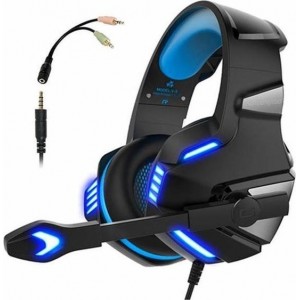 Hunterspider - Gaming Headset - Multi Platform - Zwart/Blauw