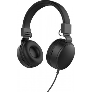 Maxam EJ-0301M On-ear koptelefoon - Zwart