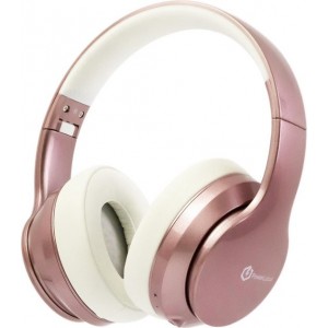 PowerLocus P6 - draadloze Over-Ear Koptelefoon Inklapbaar - Bluetooth Hoofdtelefoon - Met microfoon - Rose Gold