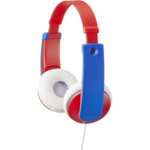 JVC HA-KD7RE - On-ear kids koptelefoon - Rood