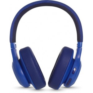 JBL E55BT - Draadloze over-ear koptelefoon - Blauw