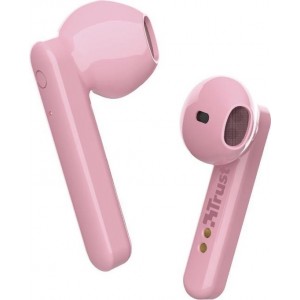 Trust Primo Touch - Stijlvolle draadloze oortjes - Bluetooth - Roze