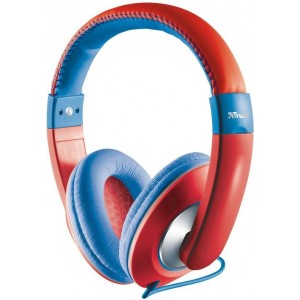 Trust Sonin - Kinder koptelefoon - On-ear - Rood