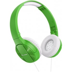 Pioneer SE-MJ503 Supraaural Hoofdband Groen, Wit