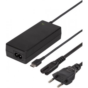 DELTACO SMP-USBC45PD USB-C laptopoplader 45W PD - 2 meter