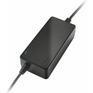 Trust 90W Plug & Go Smart Laptop Charger - Zwart