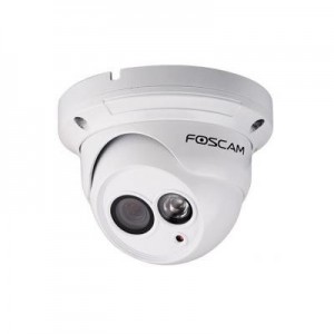 Foscam beveiligingscamera: FI9853EP - IP, Outdoor, 1/4"CMOS, 1.0MP, 1280 x 720, PoE - Wit